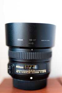 Nikon 50mm f/1.8G - Obiectiv AF-S NIKKOR