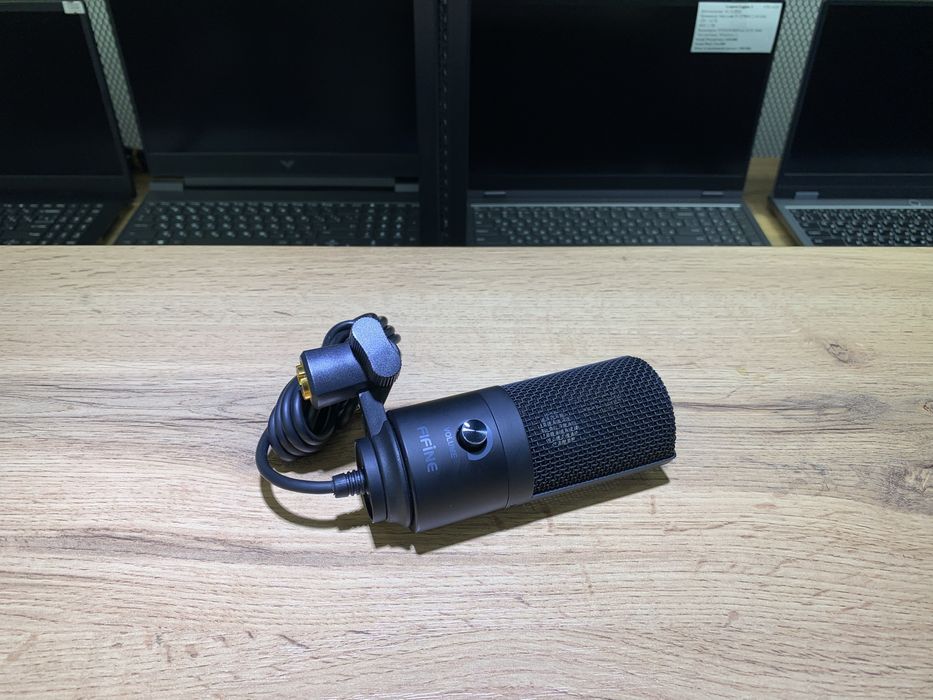 Микрофон Fifine K669, черный, штативы, 1132/А10