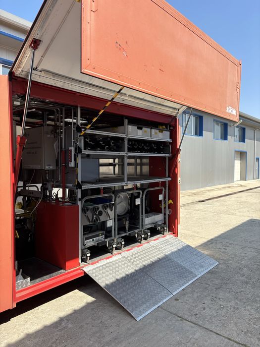 МултиЛифт Контейнер със специално предназначение ПОЖАРИ И ЕВАКУАЦИИ