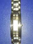 ceas dama Ungaro, baterie, sigilat, , decorat cu cristale,51x22mm