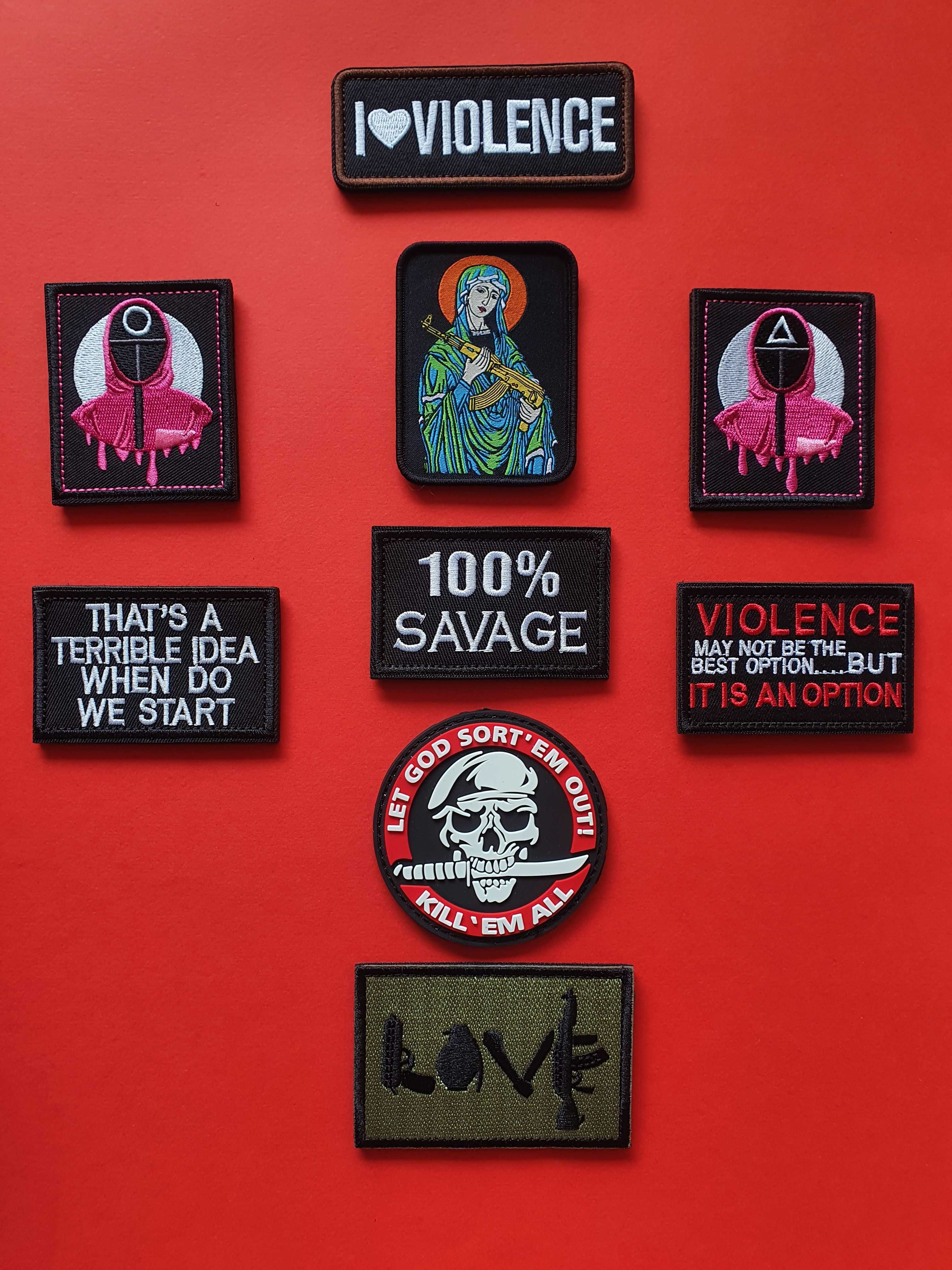 Тактически нашивки Пачове Military Patch