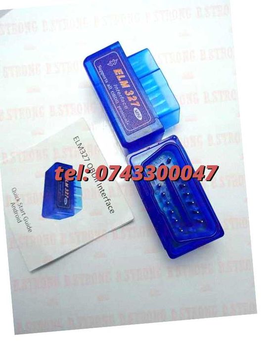 Interfata Diagnoza Auto Obd Ii Bluetooth Elm327