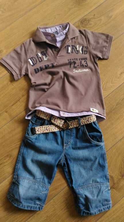 ZARA, H&M къси дънки и тениски за момче