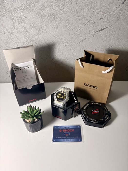 Casio G-Shock GA-110SG-7A Glacier Gold