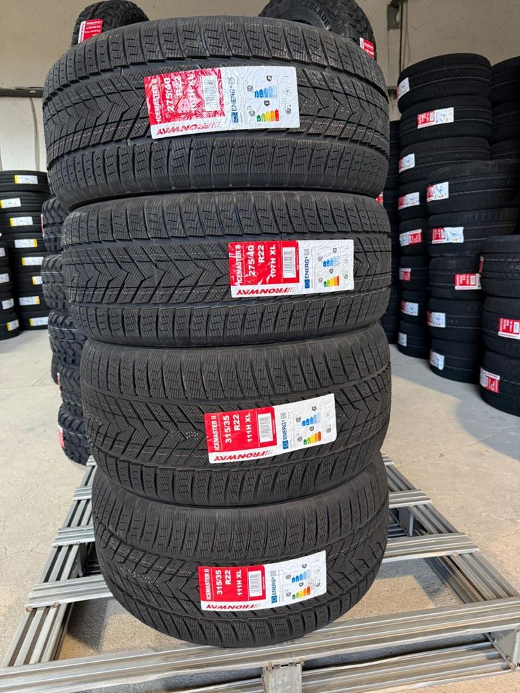 Зимни гуми спортпакет FRONWAY 275/40R22 + 315/35R22 zimni дот 25