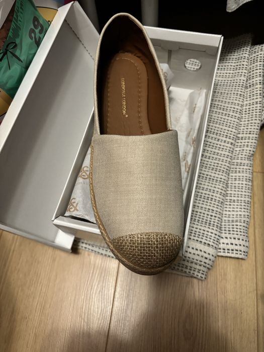 Espadrile bej nou noute