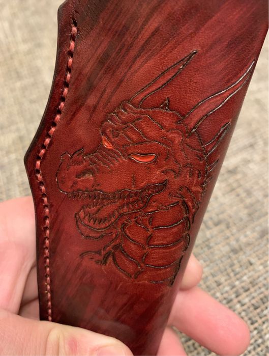 Ръчно кован ловен нож