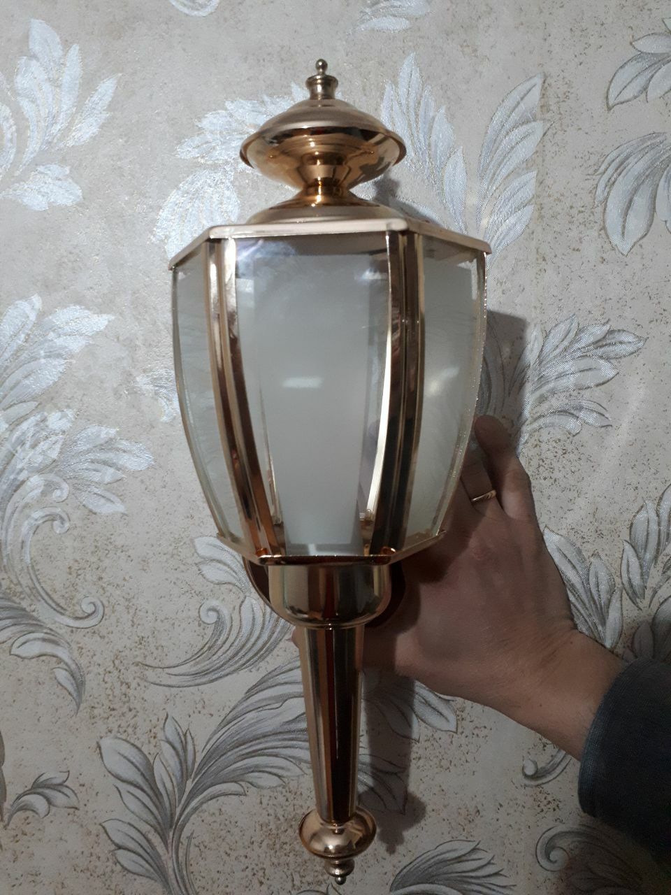 2 уличных настенных фонаря