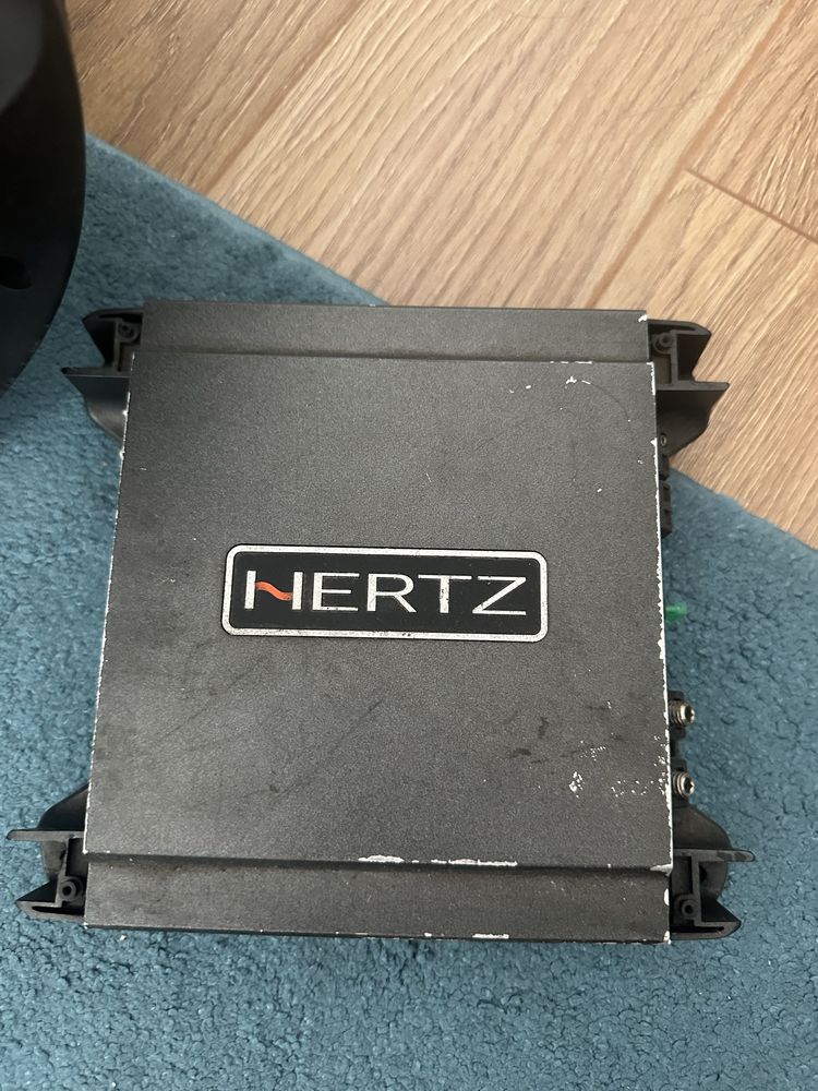 Vand Subwoofer Pioneer 350w cu statie Hertz 200w