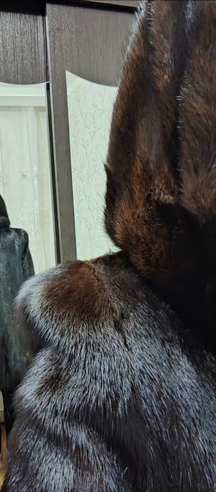 Шуба норковая без потертостей