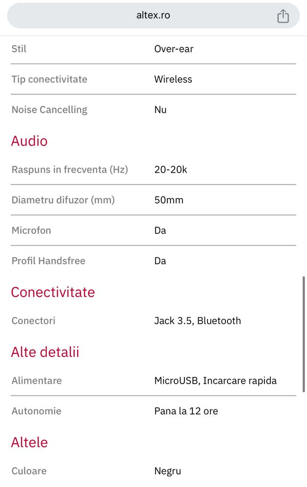 Casti Skullcandy Hesh 2