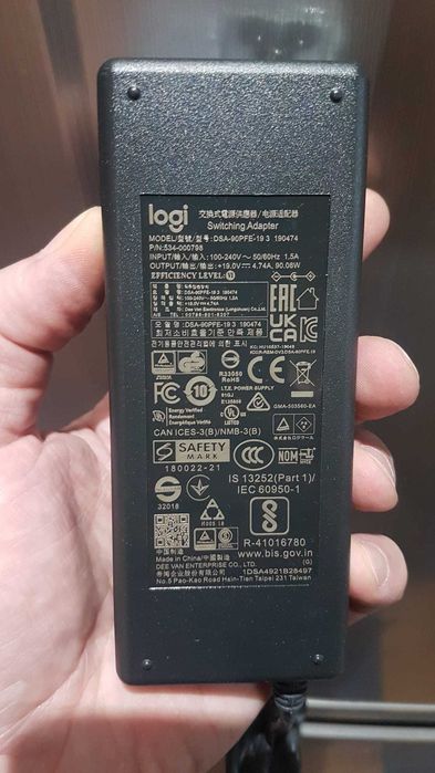 Logitech 993-001942 Rally Power Supply 96W 48V 19V Rally