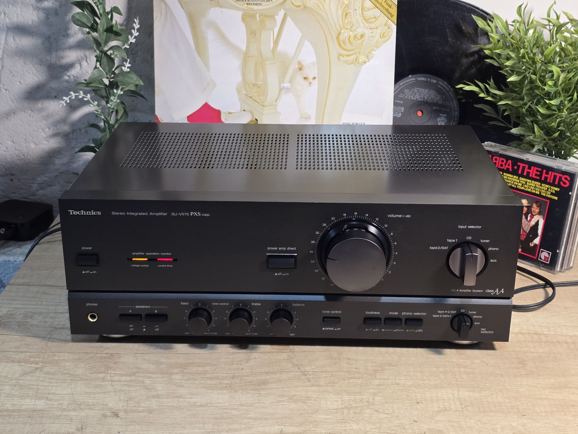 Amplificator TECHNICS su-v570 pxs cap, class AA, made in japan,  hi-fi