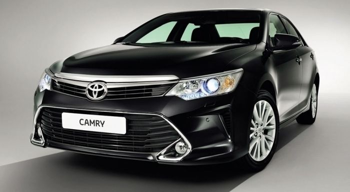 Фара капот бампер телевизор крыло на Toyota Camry 55