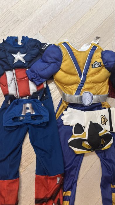 Новогодний костюм человек-паук, капитан Америка, Рейнждер