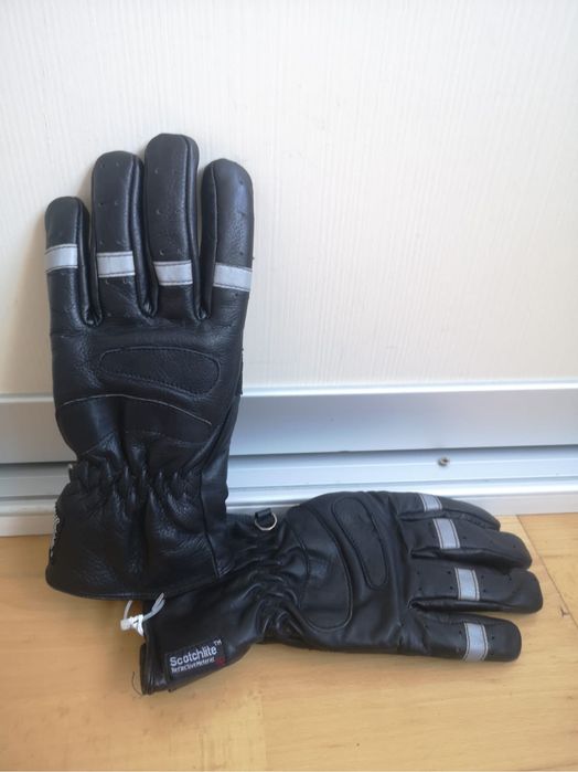 Manusi moto piele naturala M 8 touring atv impermeabile 3M