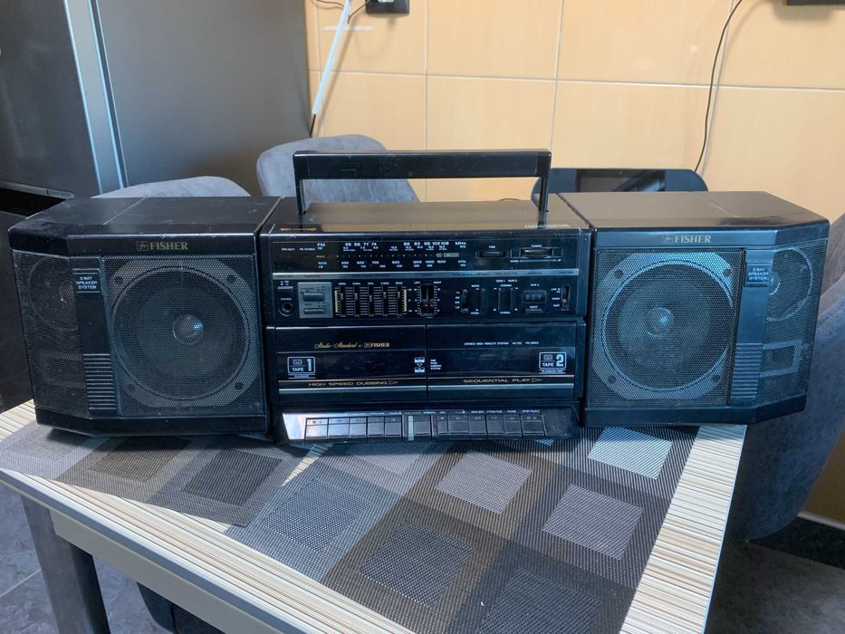 Radiocasetofon Fisher