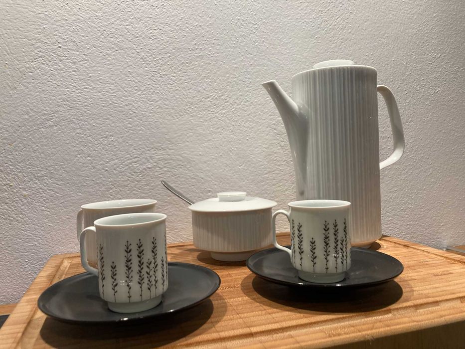 Tapio Wirkkala pt Rosenthal set rar de cafea ceai 1979  semnat