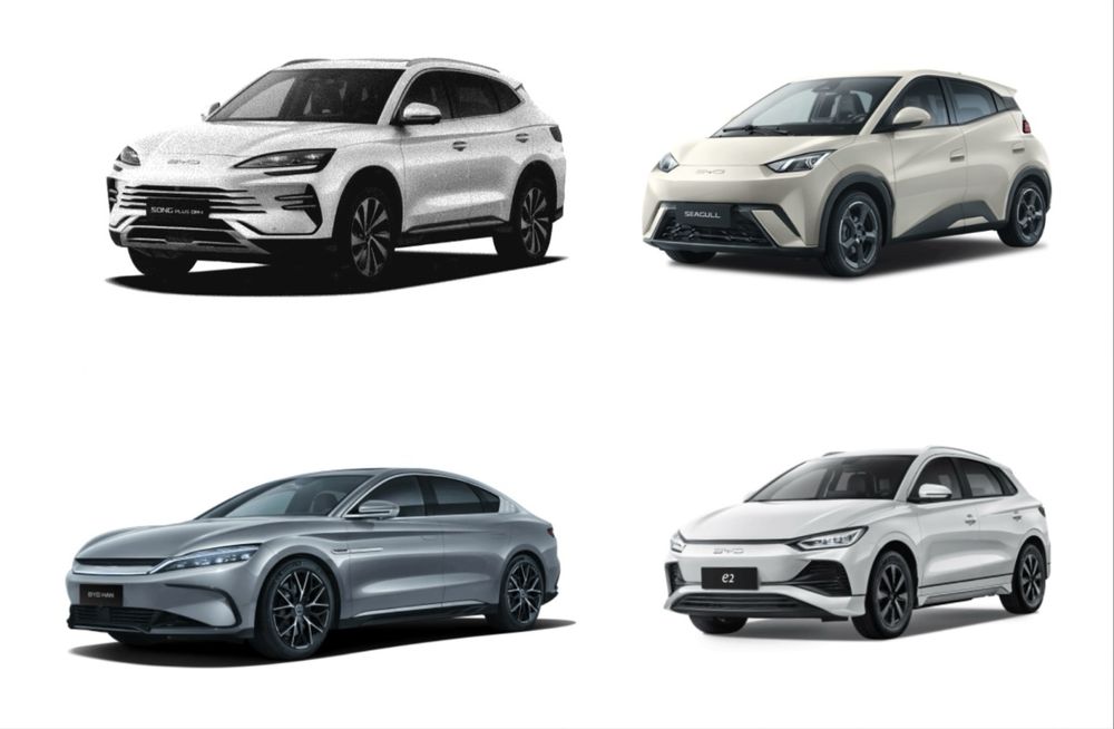 Колодки на BYD Xan Song Champion E2 Seagull