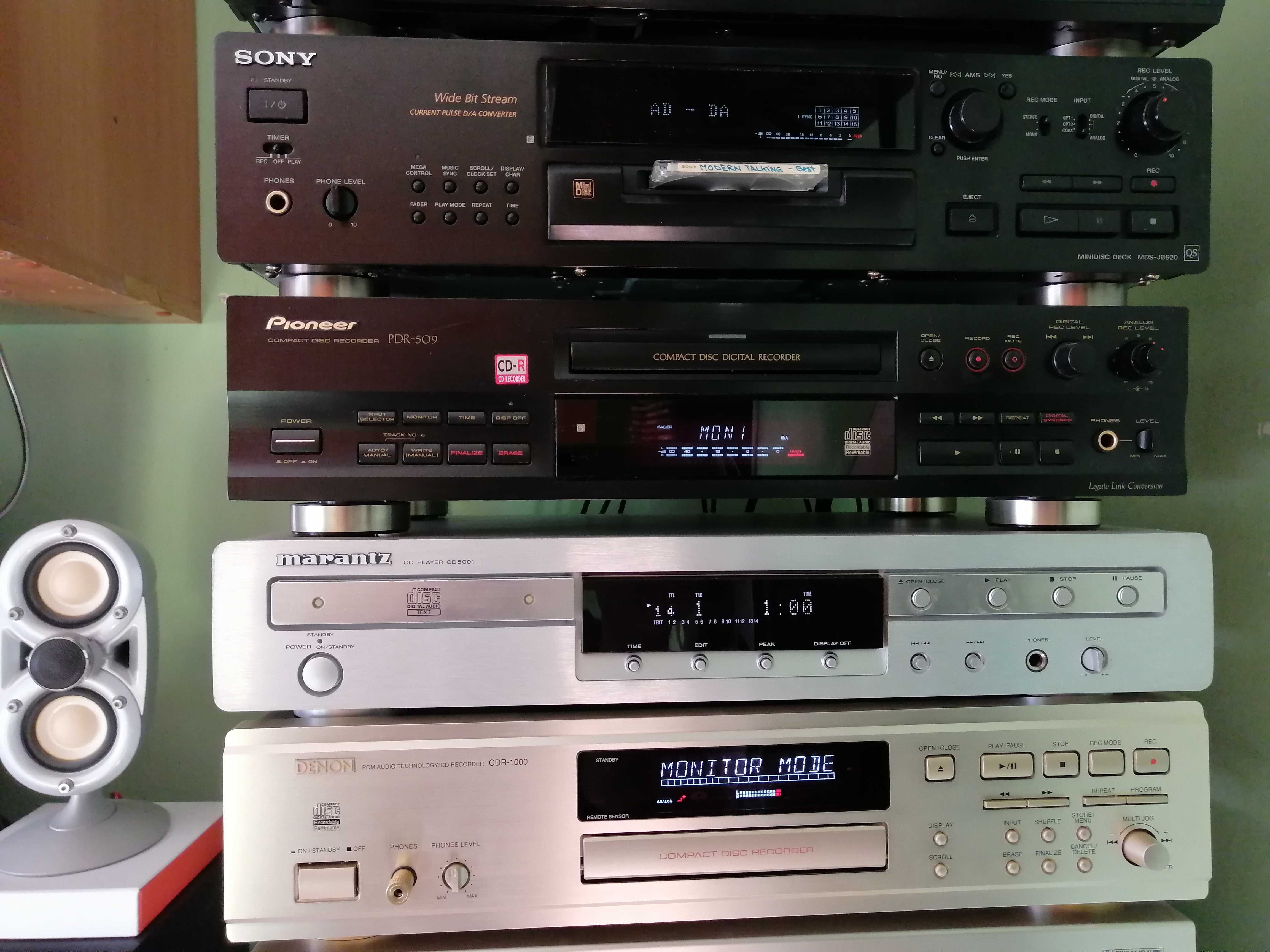 compact disc player MARANTZ cd 5001