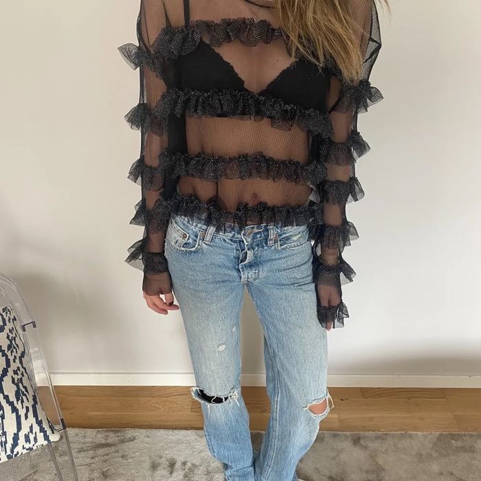 Bluza Zara cu volanase