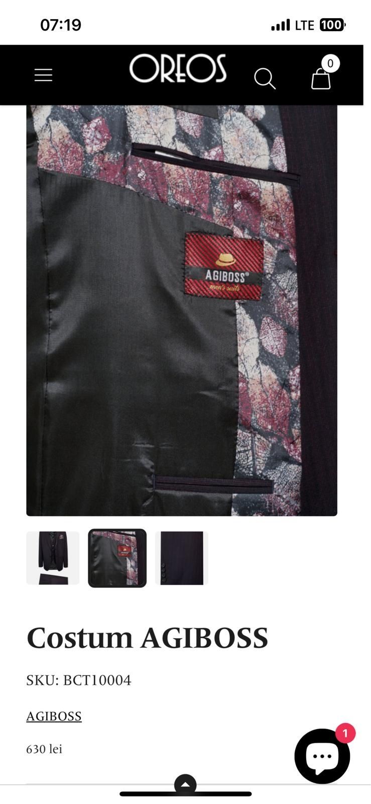Costum barbati AGIBOSS