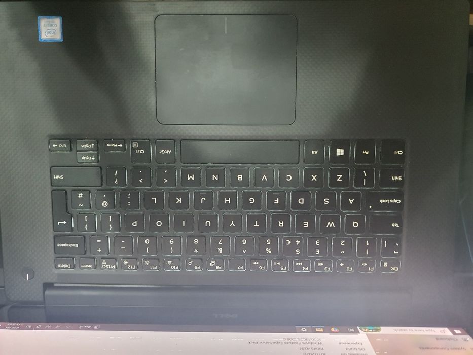 Laptop touch Dell XPS Intel i7 16GB-RAM 512GB SSD NVIDIA GeForce 1050