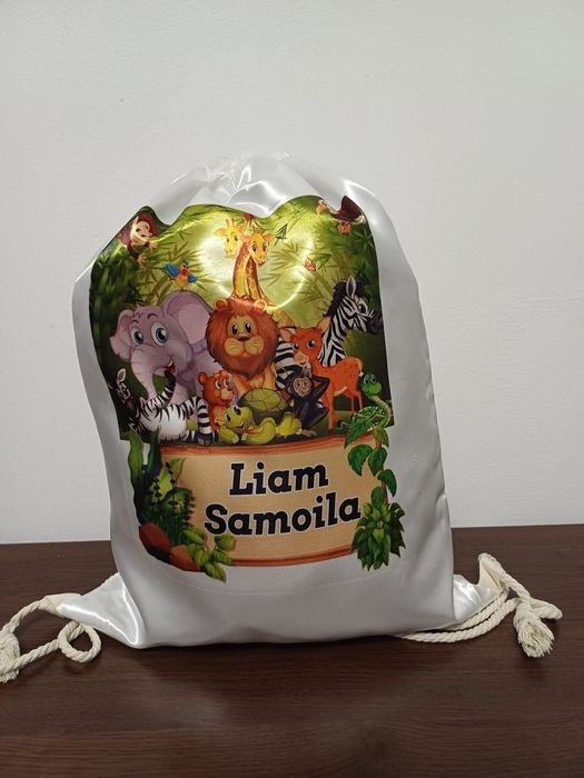 3 Săculeți personalizați pentru creșă sau grădiniță