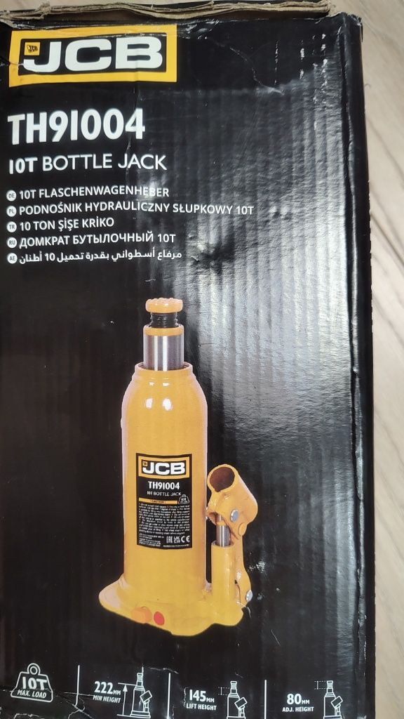 Хидравличен крик до 10т JCB