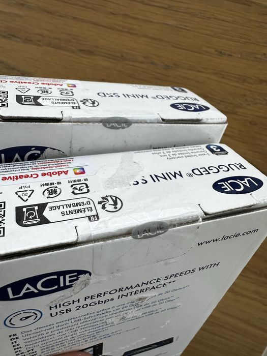 SIGILAT - SSD Hard Disk Lacie Rugged Mini SSD 1TB/2TB - Thunderbolt 4