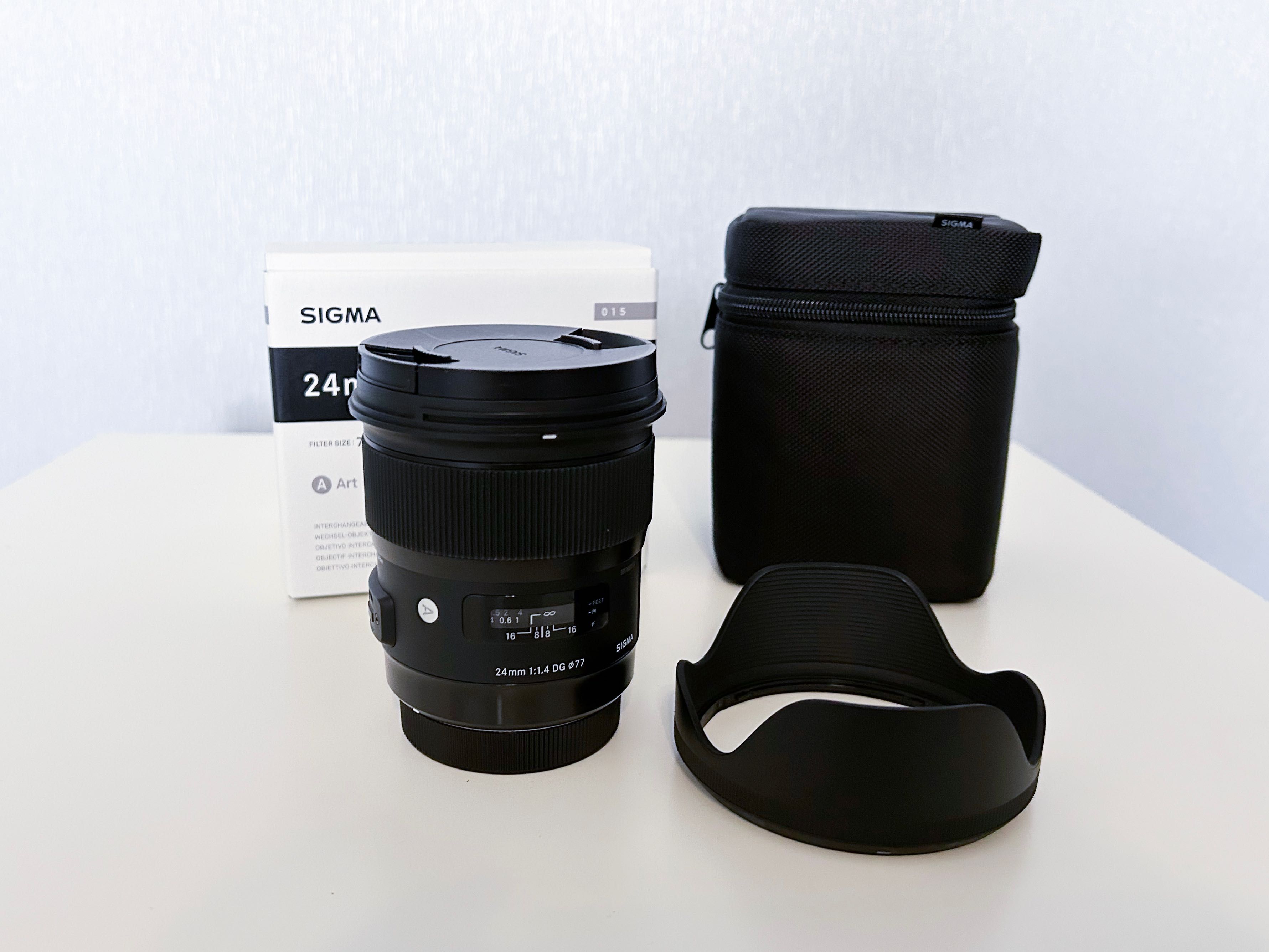 Sigma 24mm  F1.4 DG HSM Art montura Canon