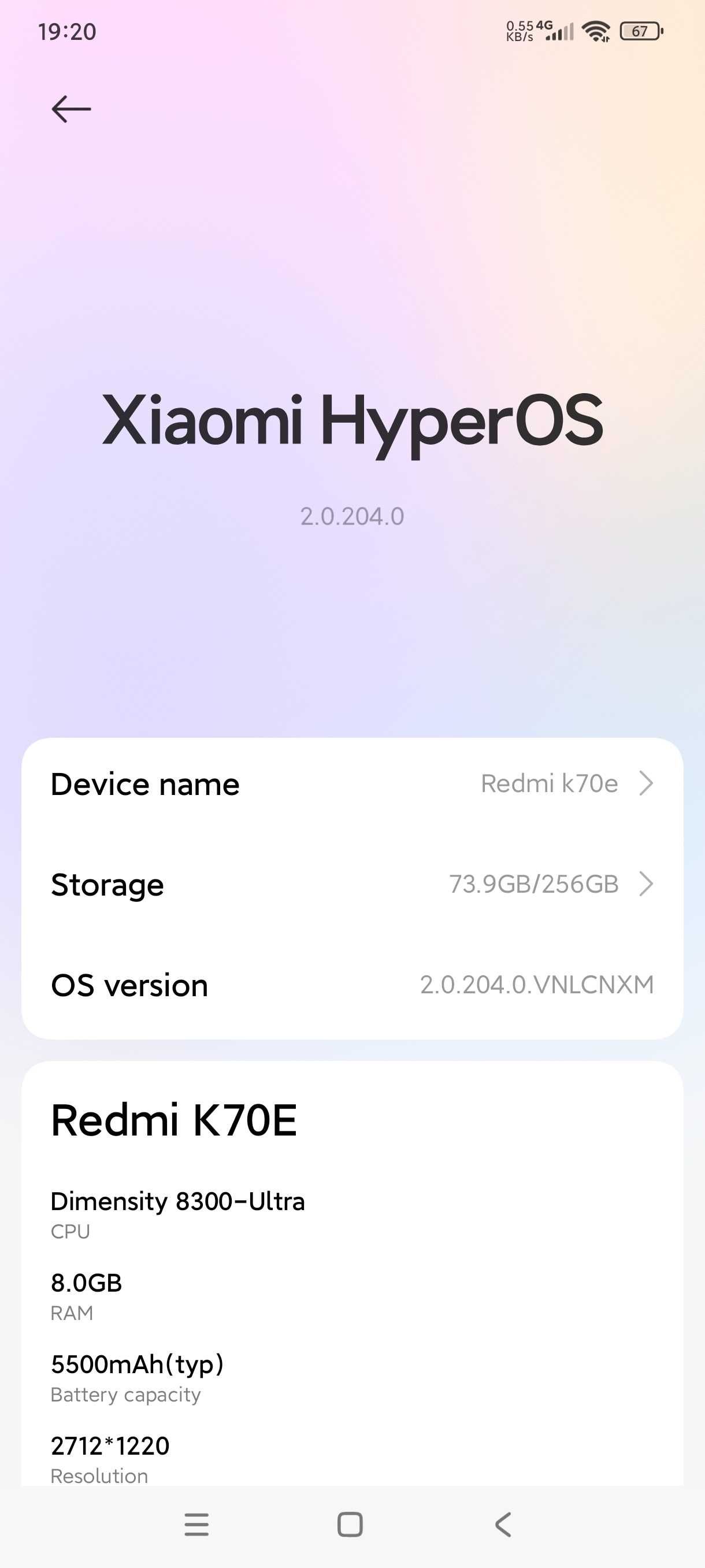 Xiaomi Redm k70e (Poco x6 pro) 256/8