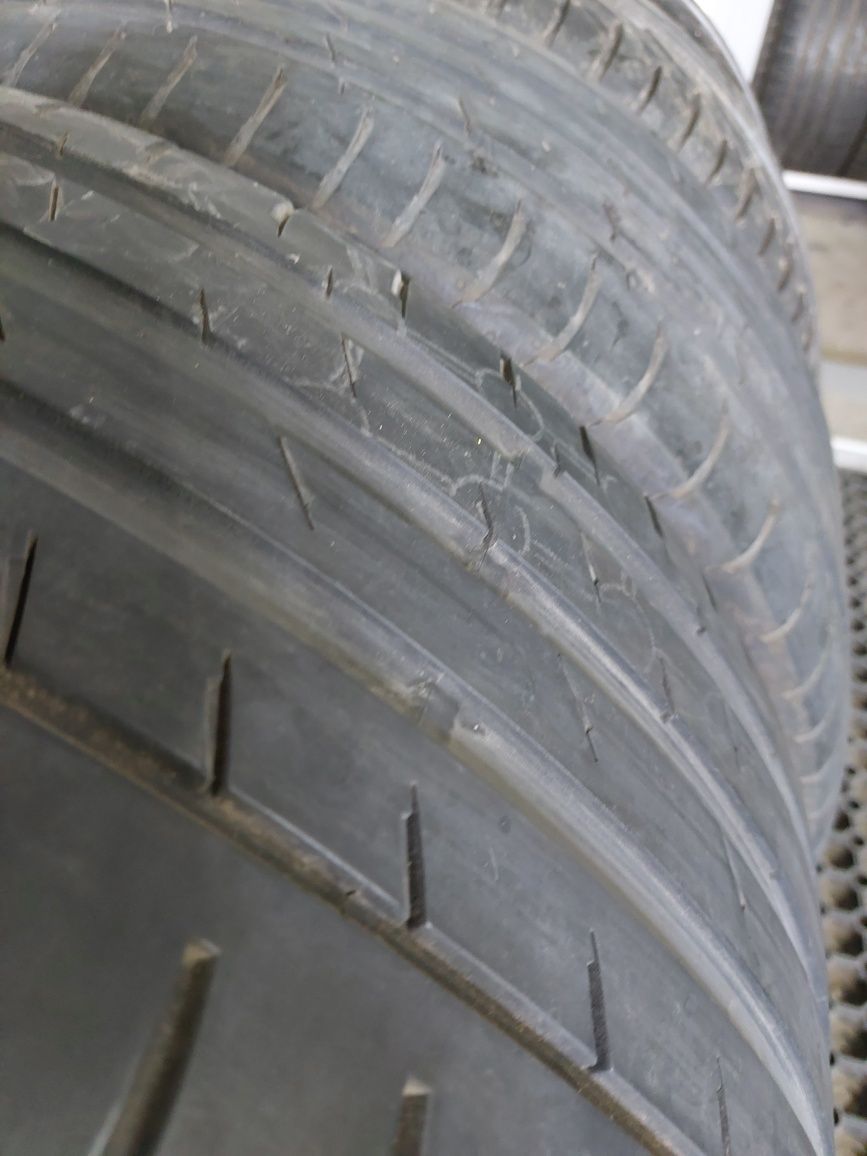 doua anvelope vara 245 45 17 continental / nokian