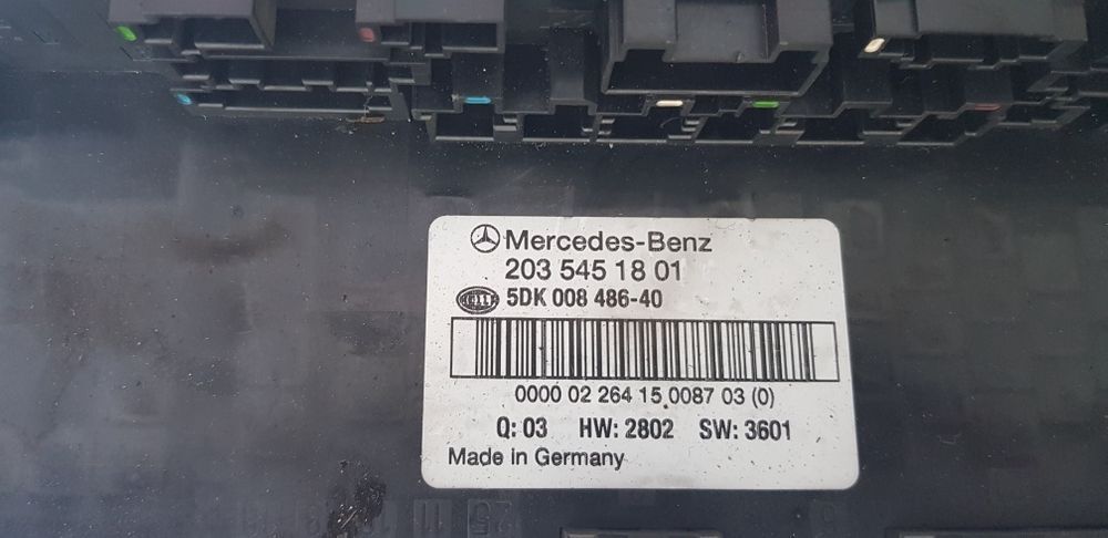 Panou sigurante mercedes c-class w 203 2,7 cdi,an 2000-2007