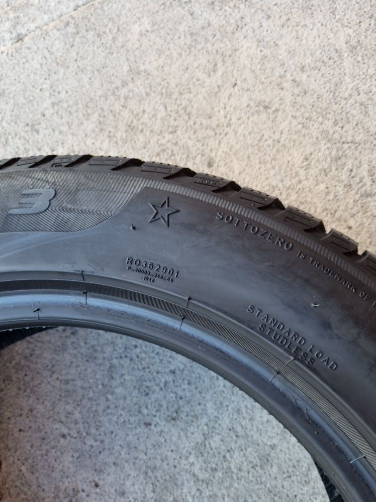 4 anvelope iarna ca si noi PIRELLI 205/60/17 DOT 2021 PRET PER BUCATA