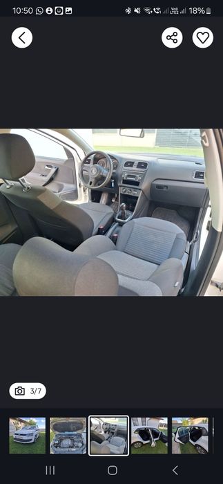 Vw polo 2013 1.2 tdi 55 kw