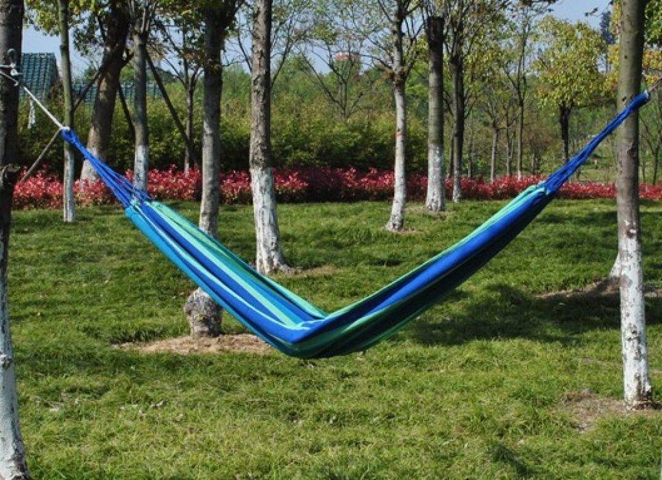 Голям цветен хамак с красиви и цветни шарки/ Размер: 190 х 80 см; / Цв