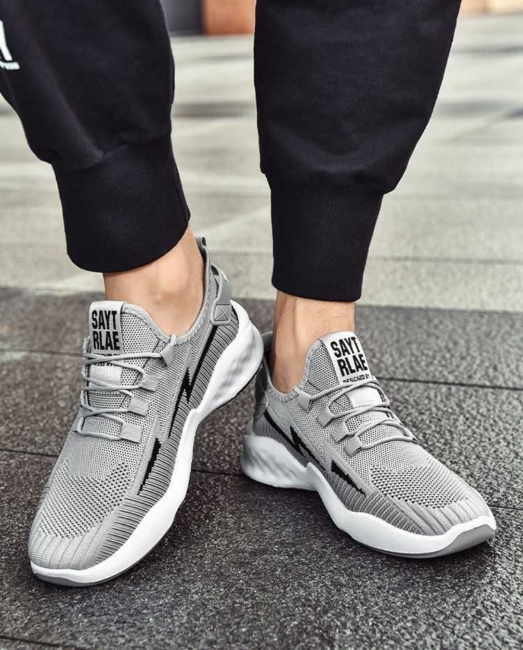 Комфортные дышащие и стильные мужские кроссовки cross-tl501-gray