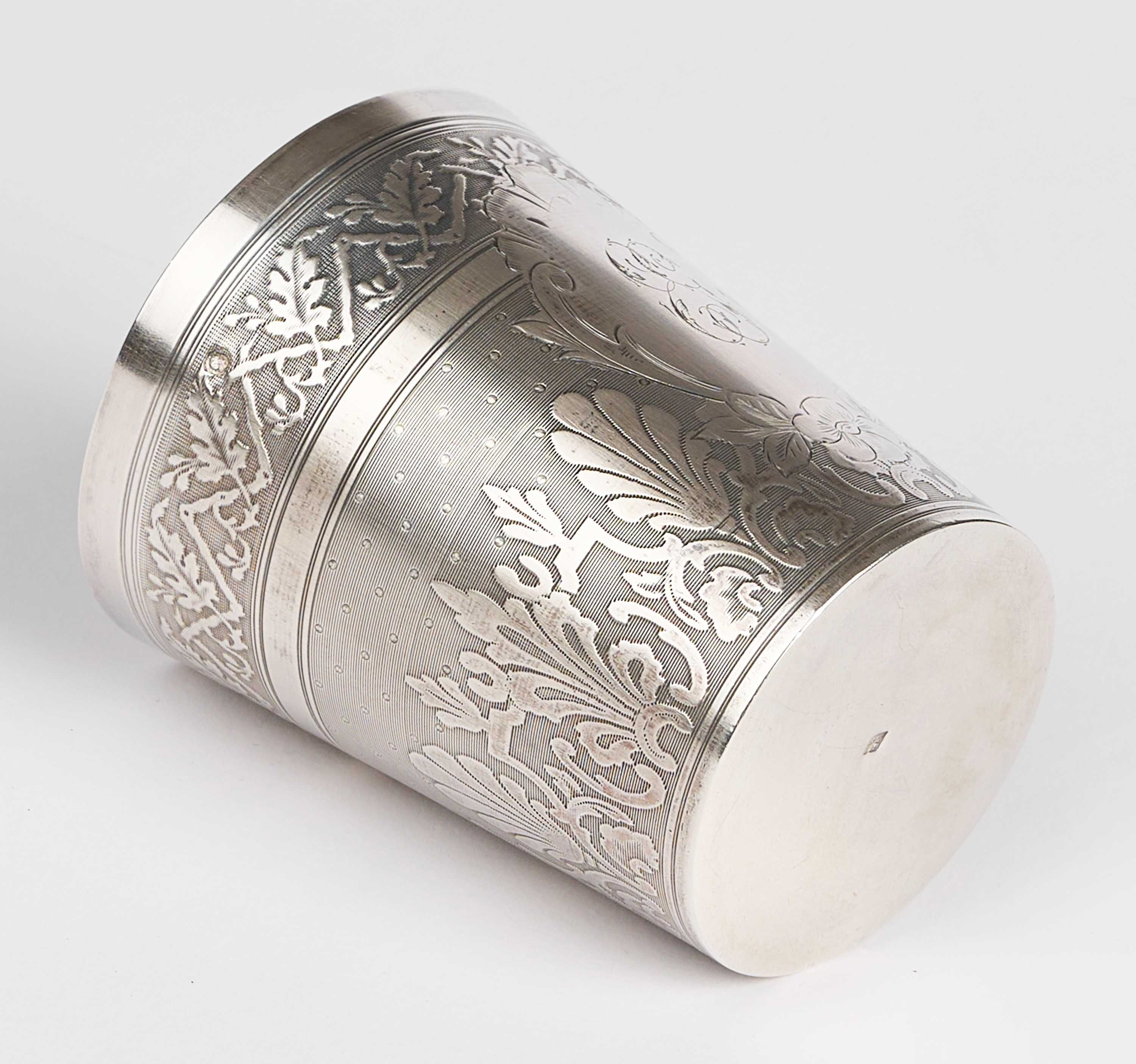 Pahar din argint 950,Franta cca 1920-210 ml-argint.ro
