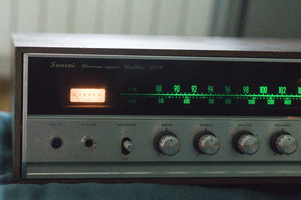 Receiver HIFI Sansui 350A