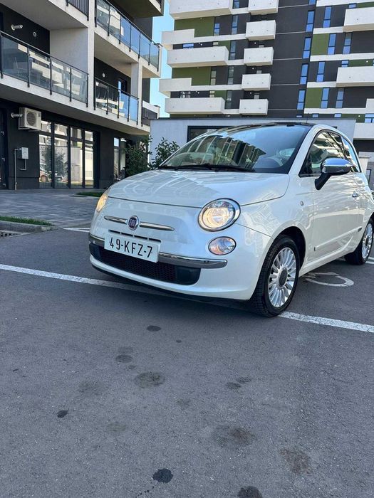 Fiat 500,Automatic,Trapa Panoramica,Senzori parcare,Euro5