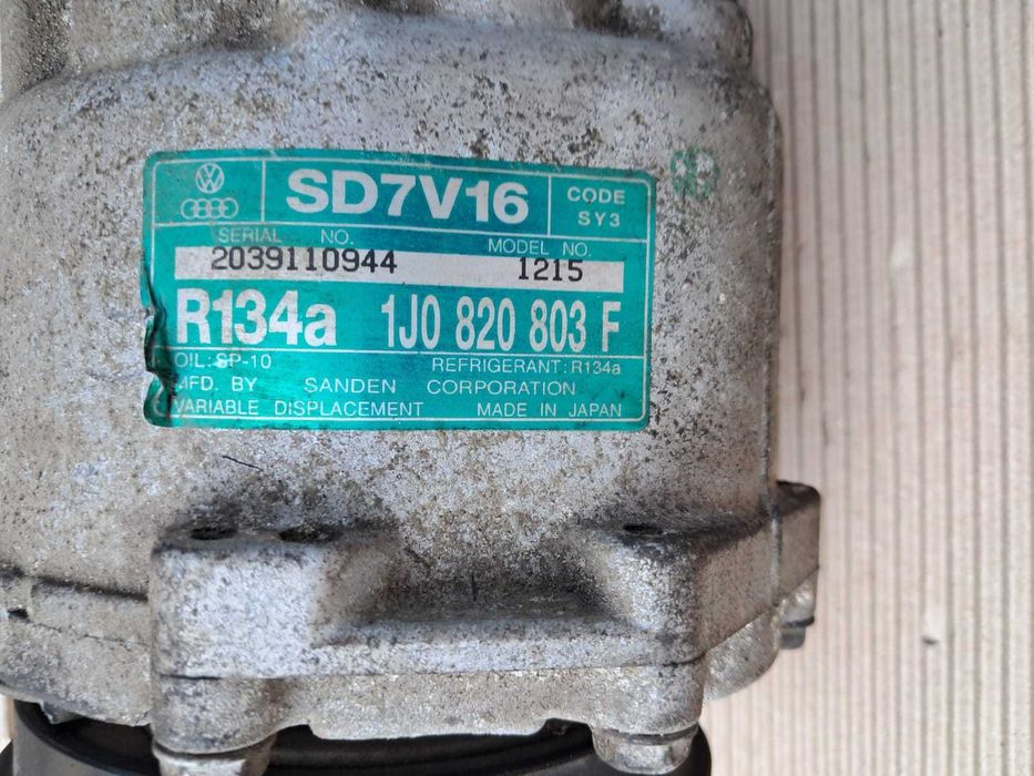 Vw Polo Golf, Skoda Fabia Octavia, Seat Ibiza Leon, compresor AC