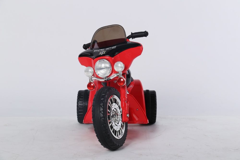 Motocicleta electrica pentru copii, POLICE JT568 35W STANDARD #Rosu