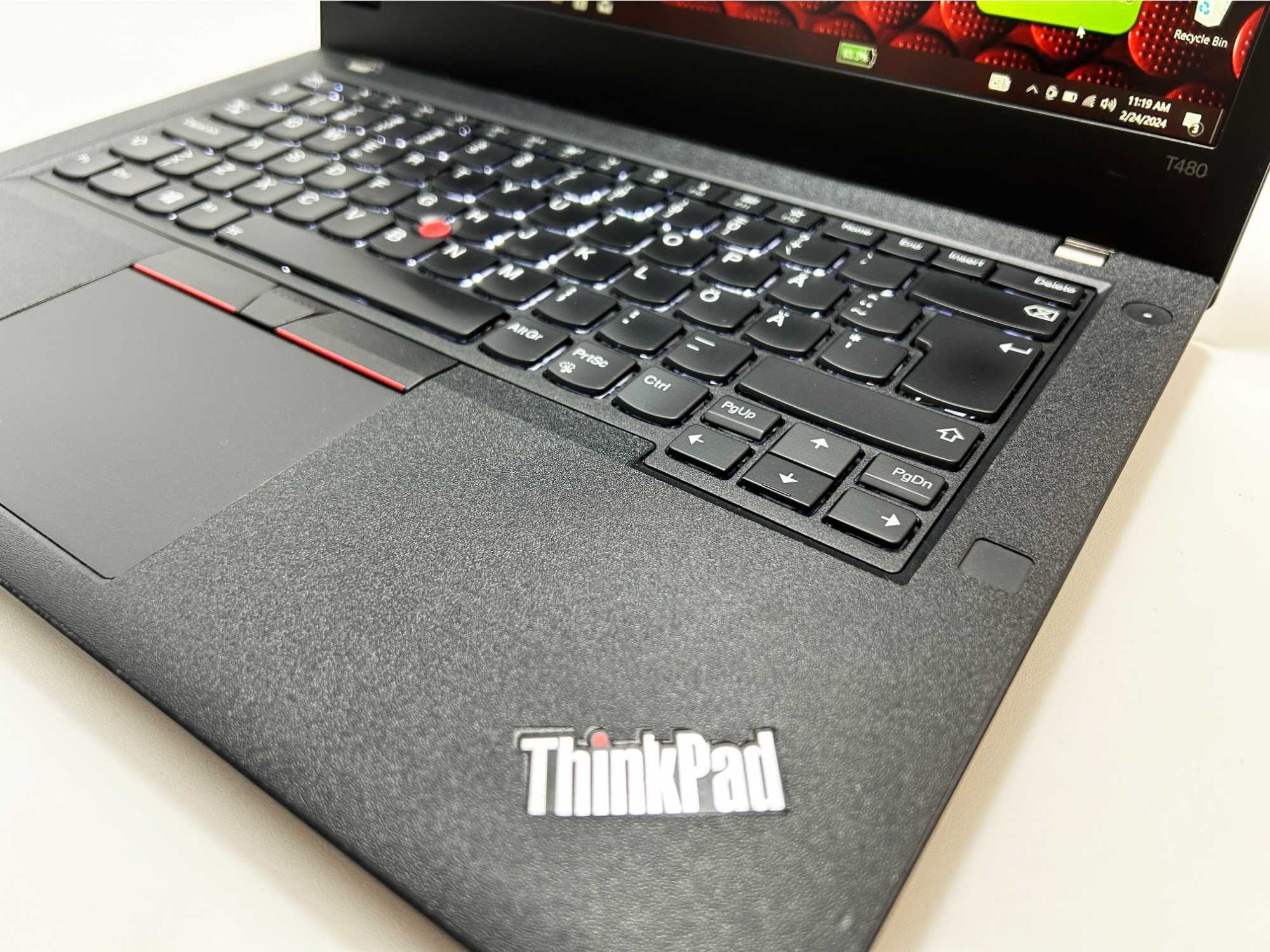 Laptop Lenovo Thinkpad i7 gen 8th nVidia FullHD business