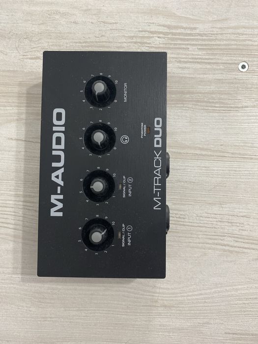 Звуковая карта M-audio M-track audio duo