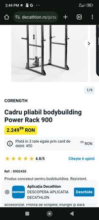 Cadru bodybuilding fara transport