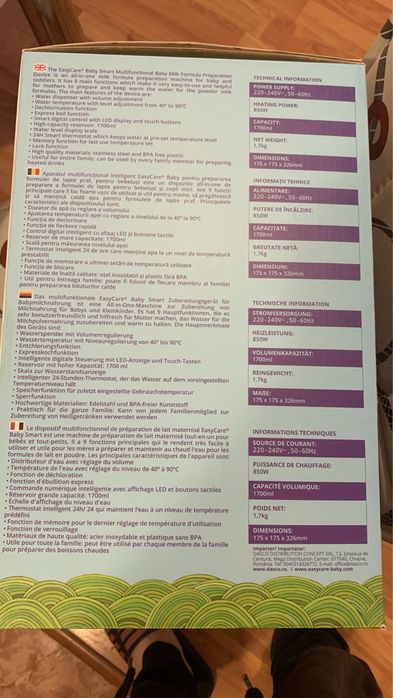 EasyCare Aparat Pentru Lapte