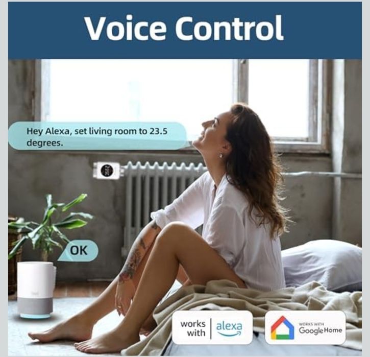 Termostat inteligent LCD WiFi calorifer