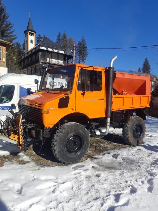 Unimog U1400  Echipat complet pentru deszapezire