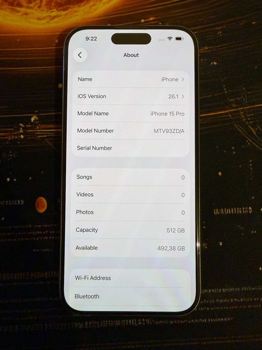 iPhone 15 Pro 512 GB Natural Titanium
